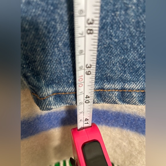 Vintage Lee Cotton Denim Blue Dad Workwear Western Jeans 30” Made in Canada - Picture 9 of 9